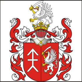 www.dziembowski.pl - Herb Chodkiewicz - poczenie polskich herbw szlacheckich KOCIESZA oraz GRYF